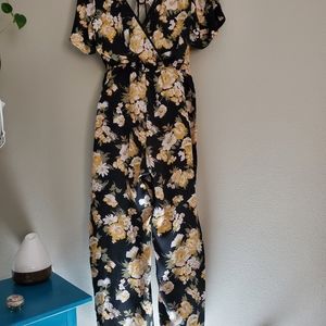 Floral jumpsuit